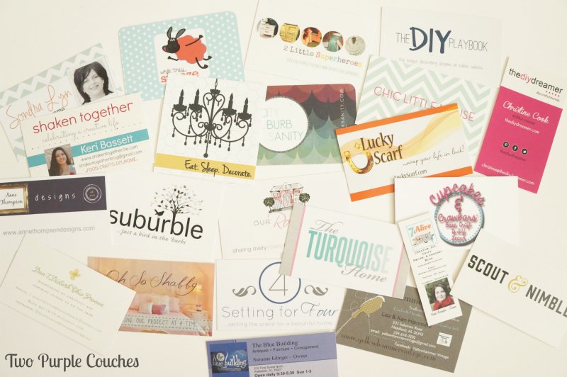 Inspiring Ideas for your Blogger Business Cards #havenconf #businesscards #bloging