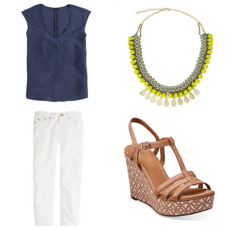 Outfit inspired by Sun & Sky necklace available on Umba #summerfashion #shopumba