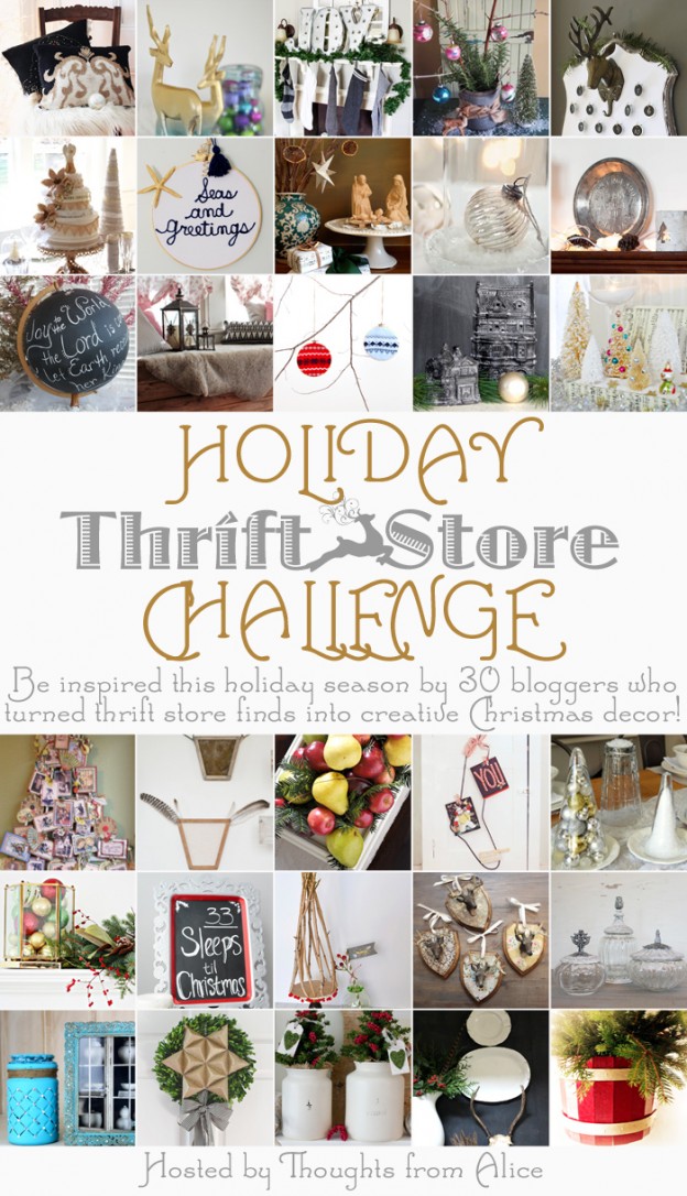Holiday Thrift Store Challenge