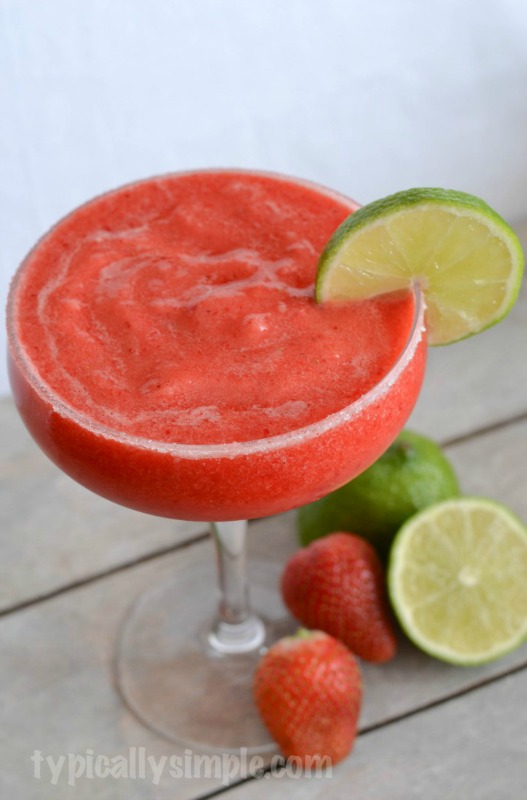 Creative Spark Feature: Strawberry Lime Margarita from Typically Simple