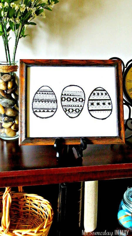 Creative Spark Feature: Aztec Egg Print