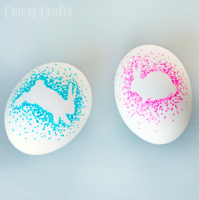 Sharpie eggs from Cutesy Crafts