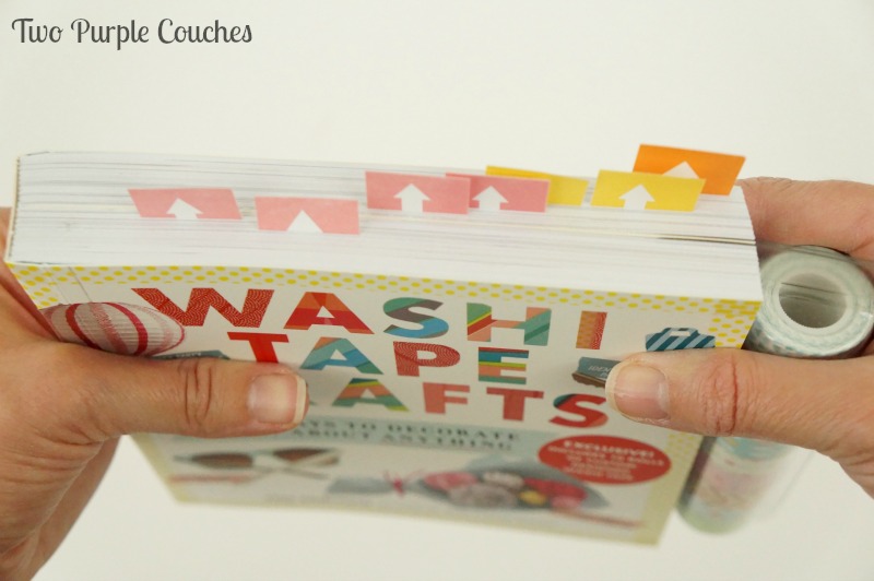 So many good projects to bookmark in Amy Anderson's book Washi Tape Crafts.