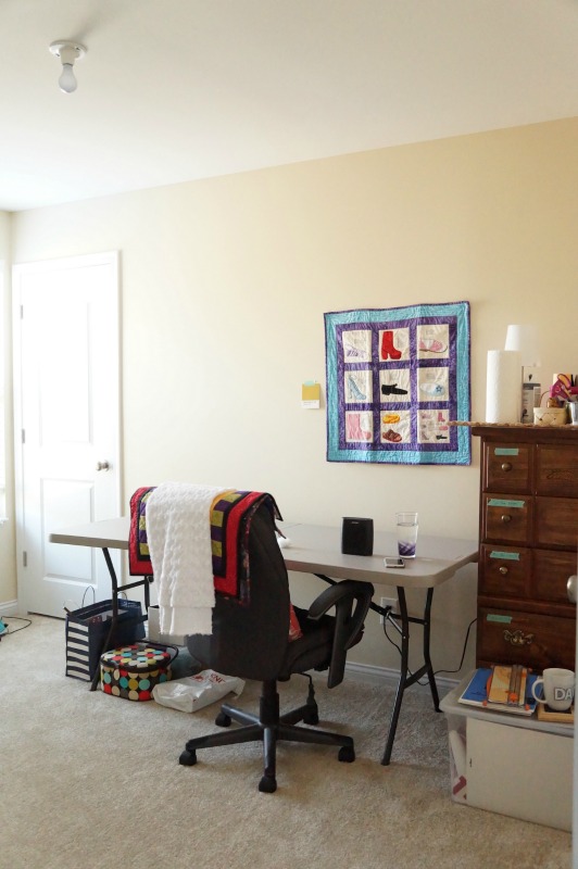 One Room Challenge: Craft Room Makeover - Before