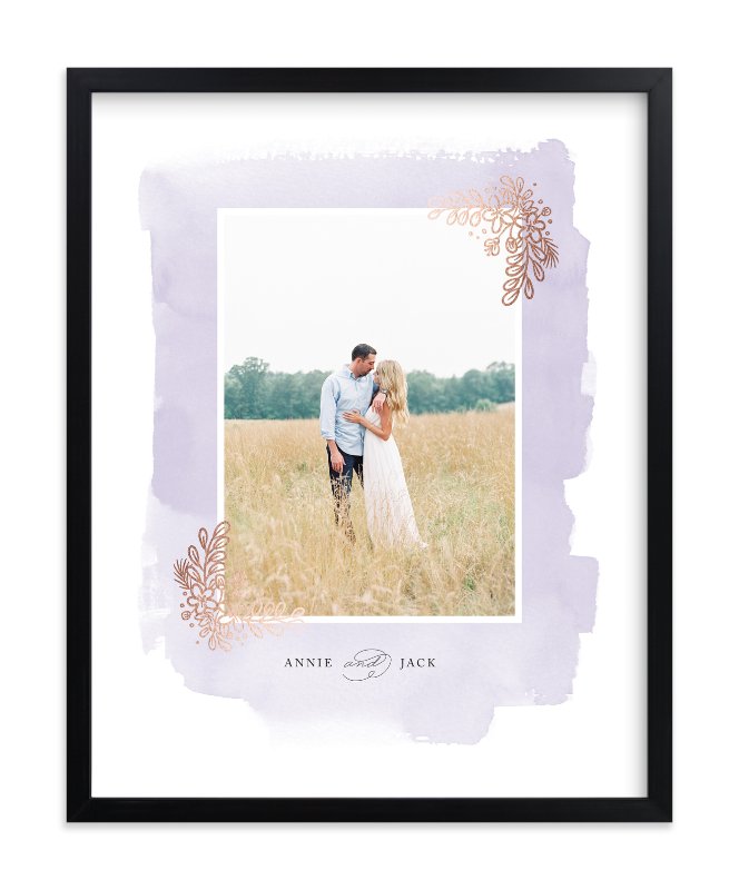 How amazing are these gorgeous foil-pressed photo art prints from Minted!? These would make amazing gifts for the holidays or weddings!