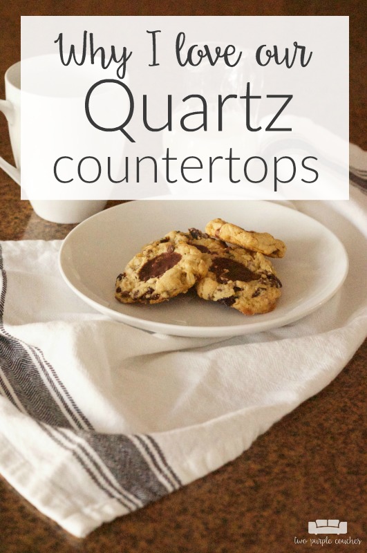 Should you choose quartz countertops? Here are three reasons why I love our quartz countertops and why I'd never choose anything else!