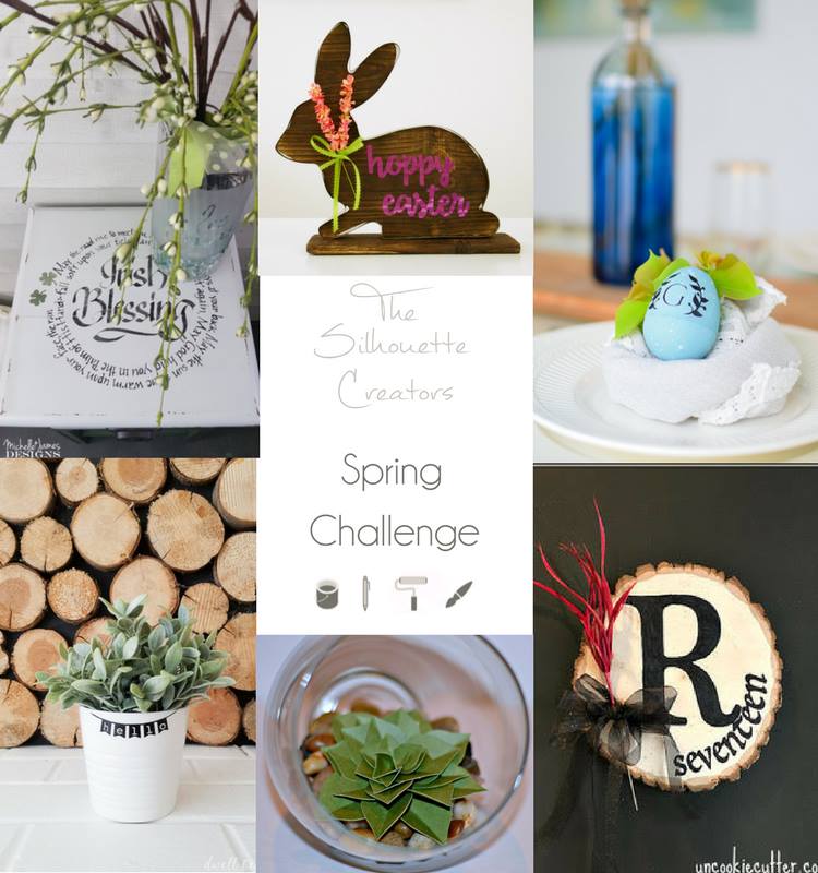 6 Home Decor Projects for Spring that you can make with your Silhouette - Silhouette Creators Challenge March