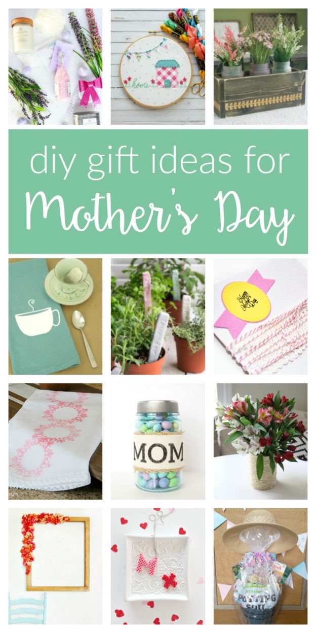 Make her Mother's Day special with a handmade gift! Check out these easy homemade DIY Mother's Day Gift Ideas - simple, last minute gift ideas for mom!