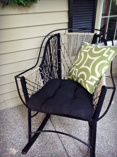 Woven outdoor chair
