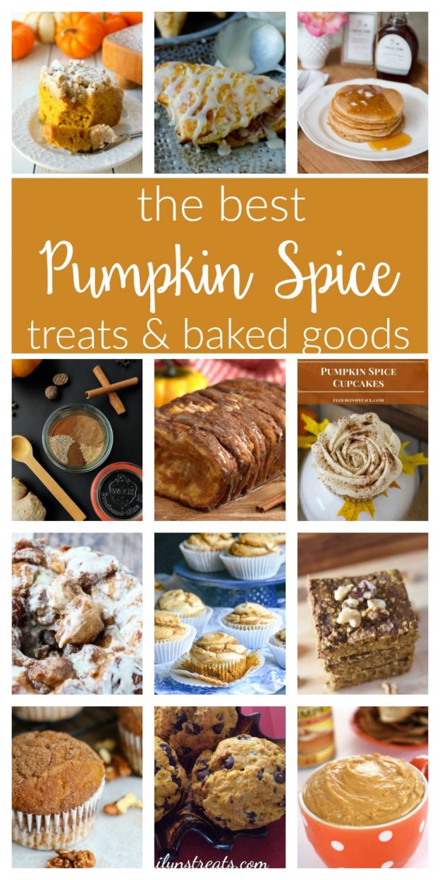Pumpkin Spice recipes mean Autumn is here! You’ll love these delicious desserts and easy baking ideas for homemade cupcakes, muffins, breads, pancakes and more!