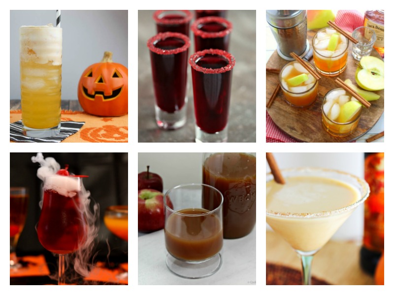 Halloween cocktails - so many ideas for easy party drinks!