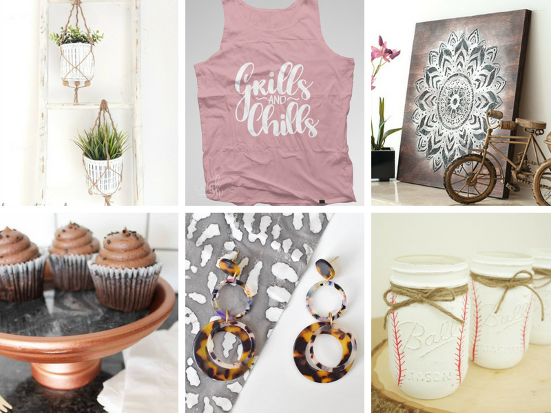 Summer Crafts Ideas - stay cool when it's hot and get your crafty on!