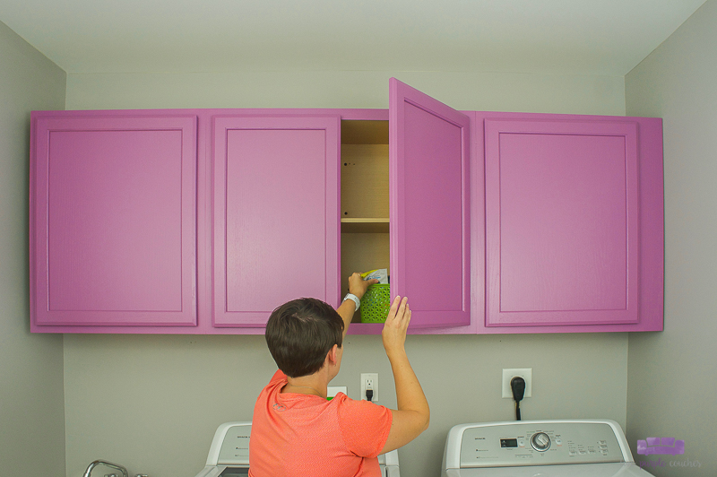 paint cabinets for laundry room