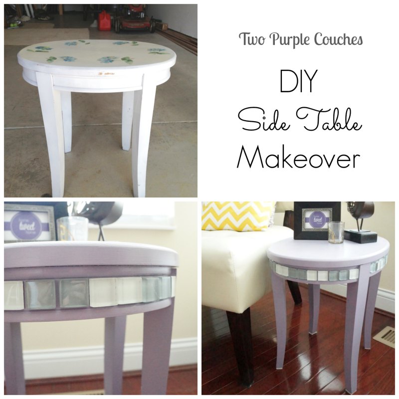 Side Table Makeover Before-After