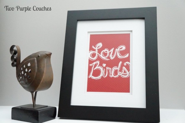 Love Birds Valentine's Art