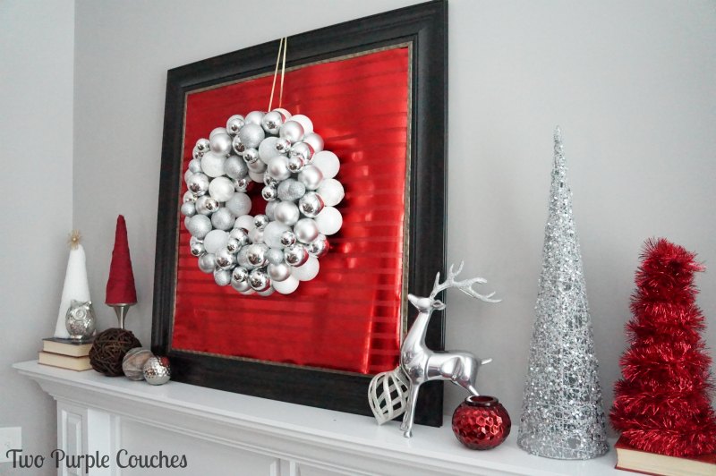 Christmas Mantel - Home Tour