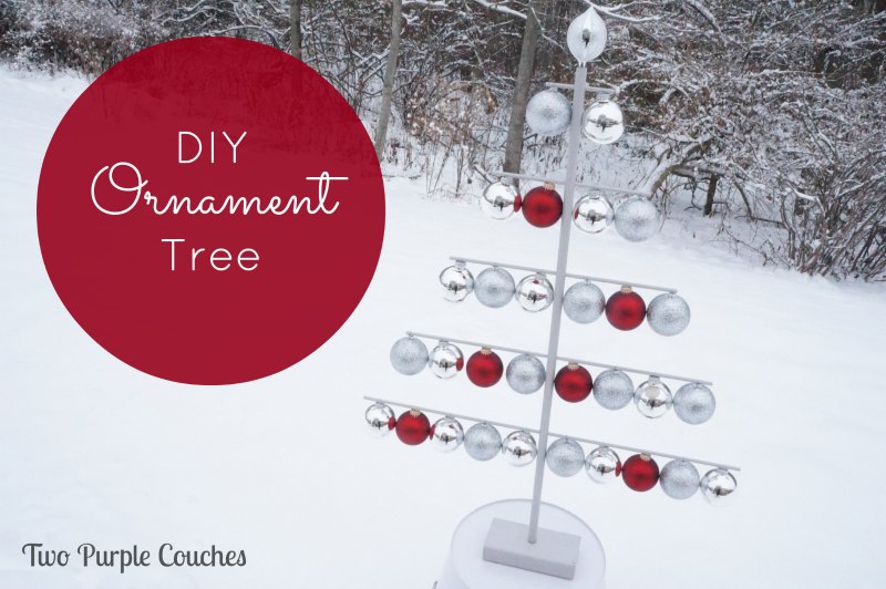 DIY ornament tree