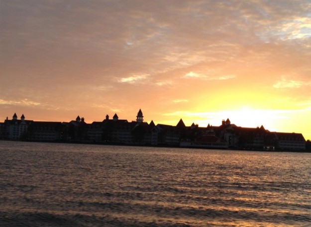 Grand Floridian sunset