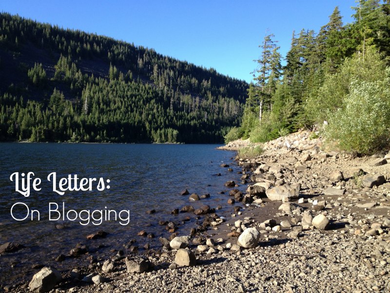 Life Letters On Blogging - Two Purple Couches