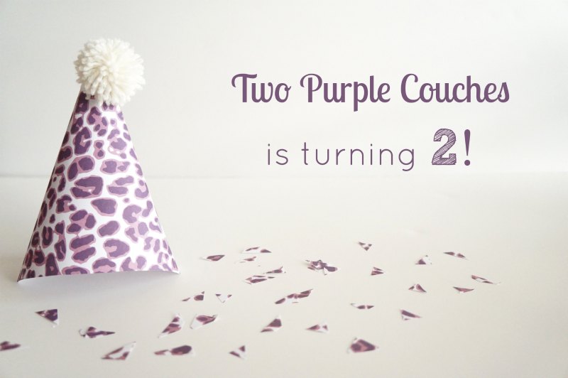 Two Purple Couches 2nd Blogiversary #blogiversary #giveaways #twopurplecouches