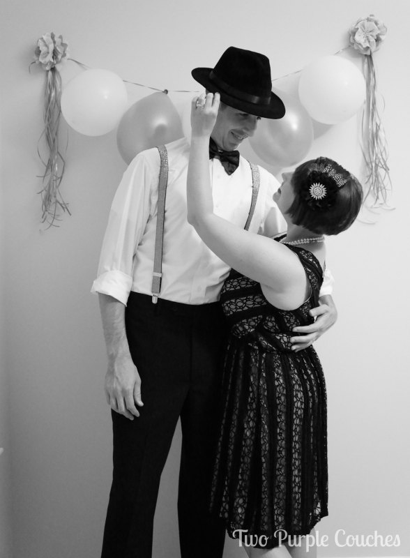 Create your own Roaring Twenties Party Photo Booth by Two Purple Couches