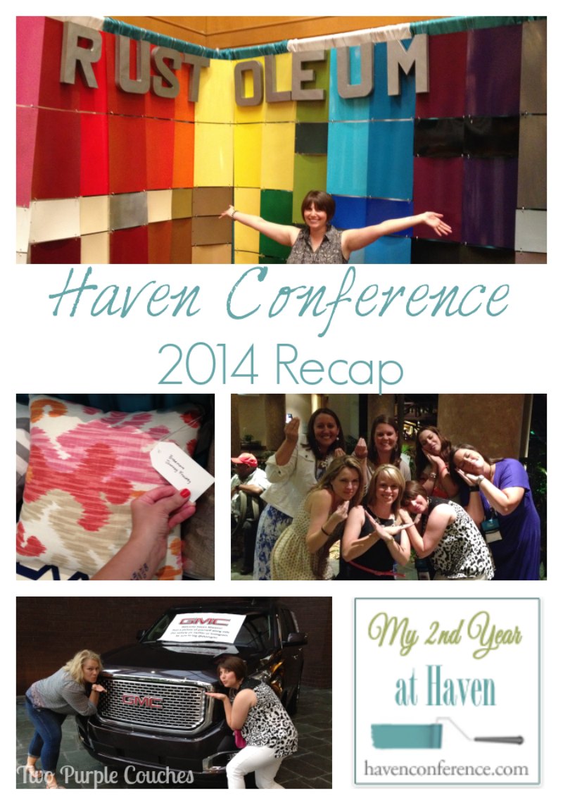 Haven Conference 2014 Recap by Two Purple Couches #havenconf