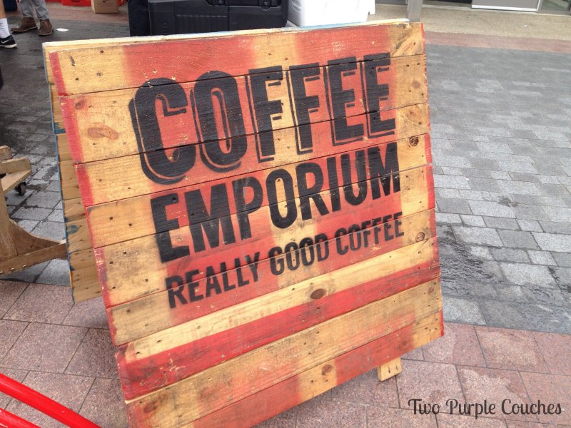 Delicious Coffee Emporium coffee at The City Flea #thecityflea #coffeemeporium