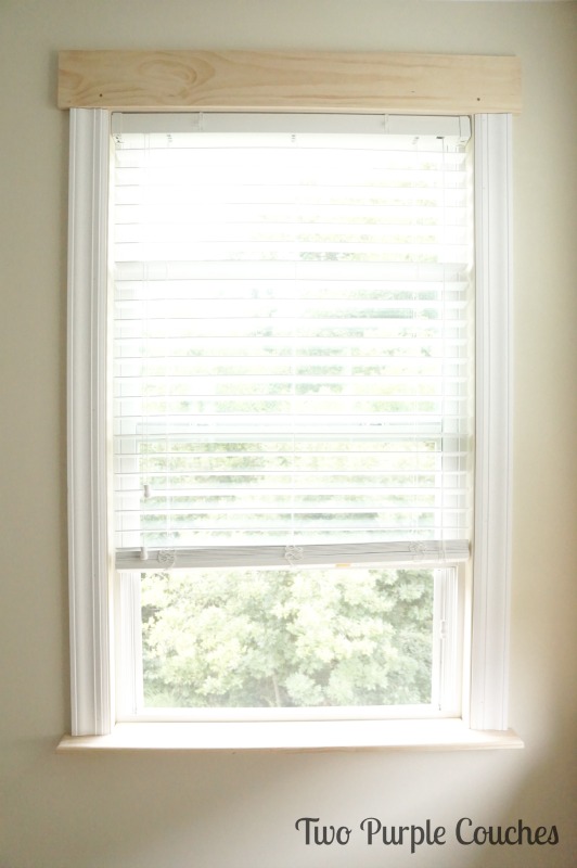 Step-by-step tutorial to learn how to trim out a window. via www.twopurplecouches.com