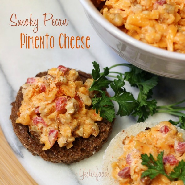 smoky pecan pimento cheese 