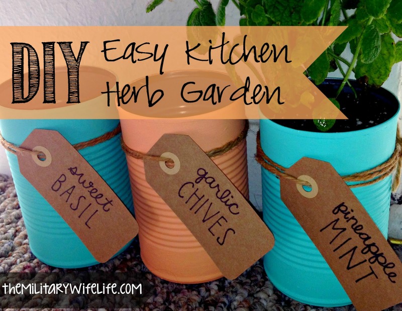 Creative Spark Feature: DIY herb garden