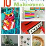 10 Awesome Thrift Store Makeovers via www.twopurplecouches.com