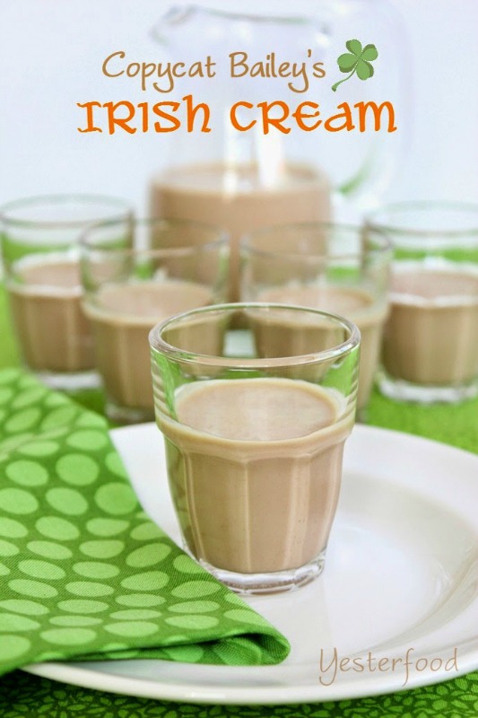 Creative Spark Feature: Copycat Bailey's Irish Cream Recipe from Yesterfood