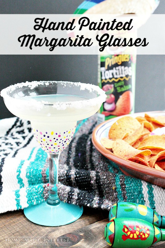 Creative Spark Feature: Hand-painted margarita glasses