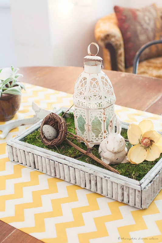 Rustic Modern Spring Table from Thoughts from Alice