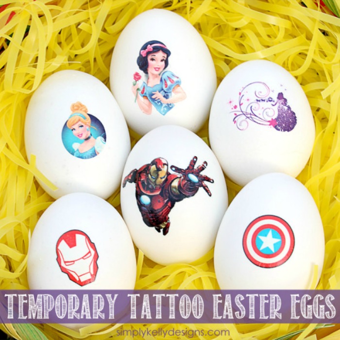 Temporary Tattoo Eggs from Simply Kelly Designs