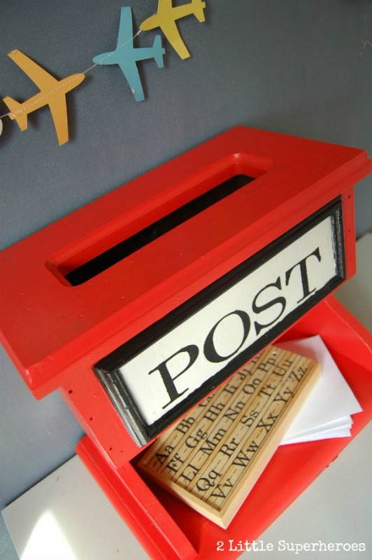 Kids Post Box from 2 Little Superheroes