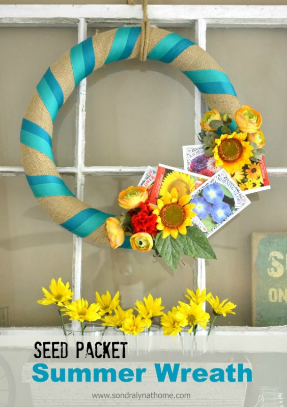 Seed Packet Wreath from Sondra Lyn At Home