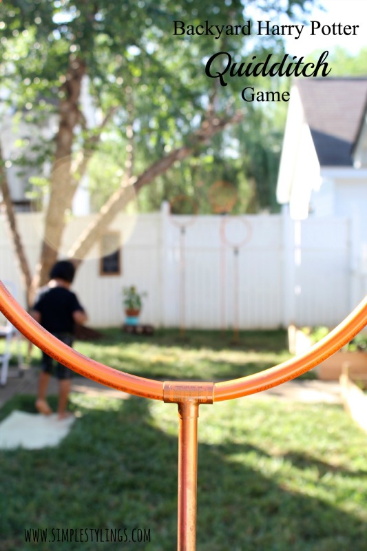 Backyard Quidditch Game from Simple Stylings