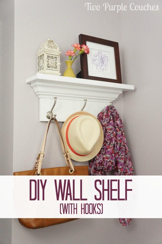 Hooked: DIY Wall Shelf With Hooks : 9 Steps (with Pictures) - Instructables