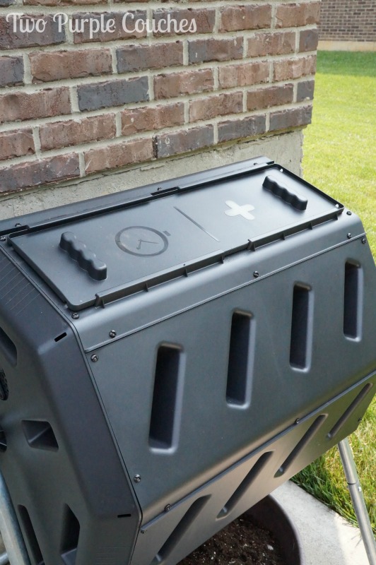 Tumbling Composters are great for those just starting to compost. via www.twopurplecouches.com