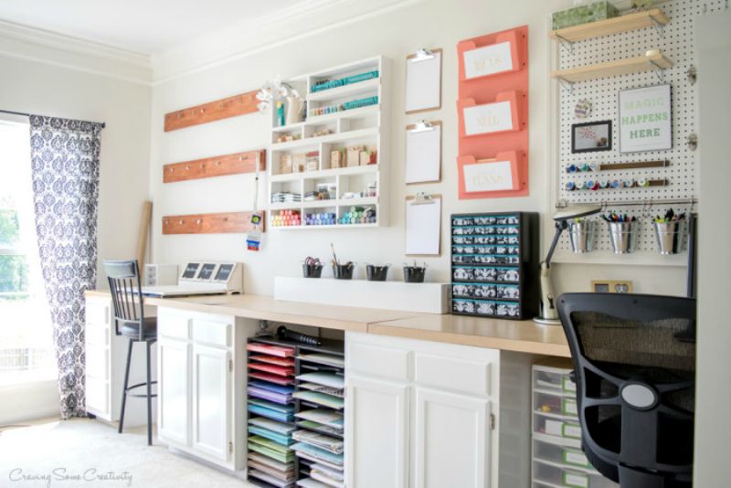 Craft Room from Craving Some Creativity