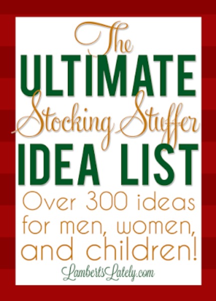 Stocking Stuffer Ideas from Lamberts Lately