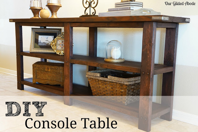 diy-console-table