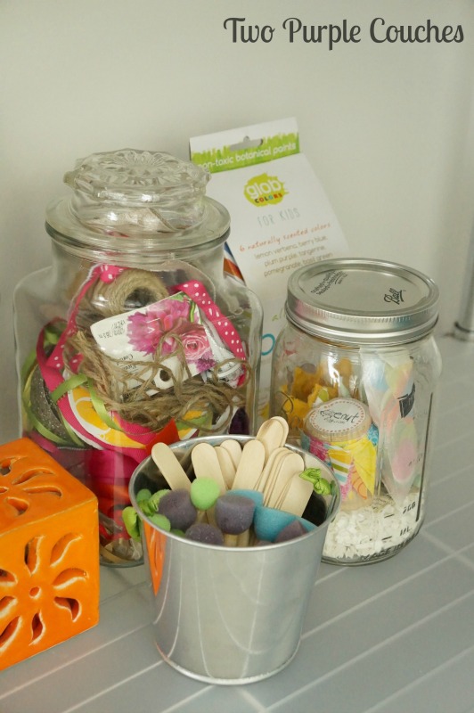 Ideas and tips for organizing and storing your craft supplies
