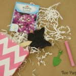 How to make chalkboard plant markers to include in seed packet favors for a bridal shower or wedding. Tutorial included!