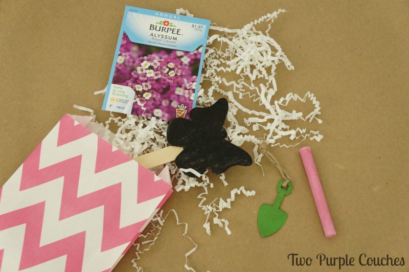 How to make chalkboard plant markers to include in seed packet favors for a bridal shower or wedding. Tutorial included!