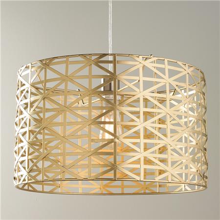 Metal Strap Drum Pendant by Young House Love for Shades of Light