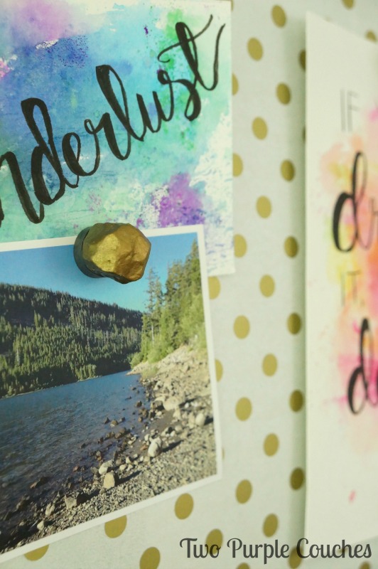Get on board with the faceted gem trend with these DIY gem magnets, made from clay! Easy step-by-step tutorial with photos so you can make your own set.
