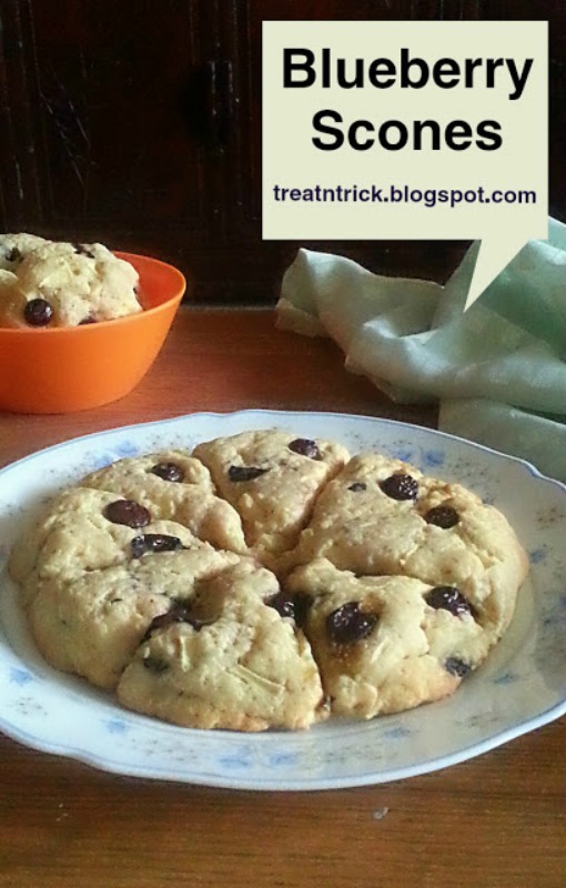 Blueberry Scones from Treat n Trick 