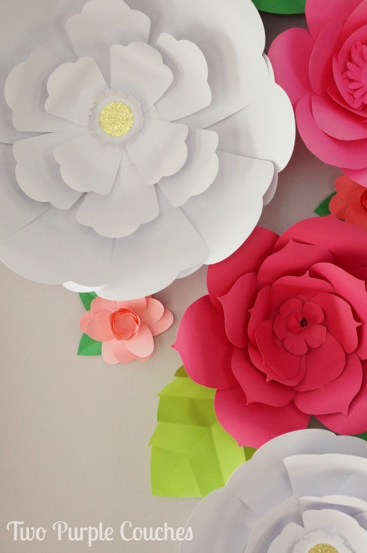 How To Make DIY Giant Paper Flowers (For A Backdrop)